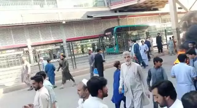 Protests in Different Cities of Pakistan